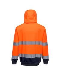 Taped Zip Hi-Vis Hoodie | Men's